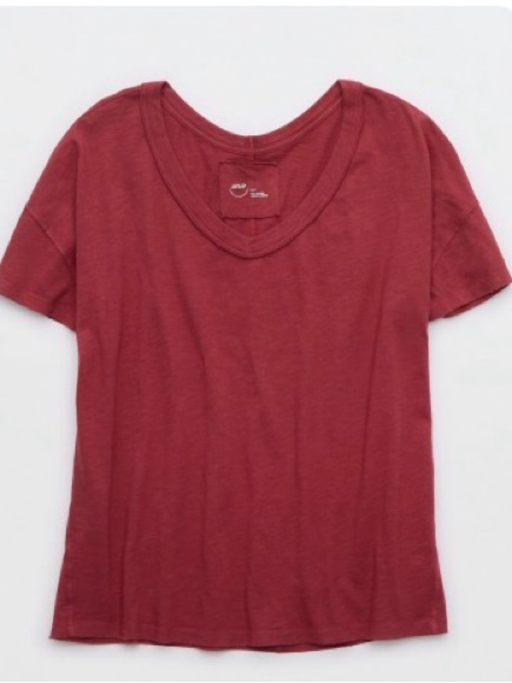 Aerie Oversized V-Neck Boyfriend T-Shirt